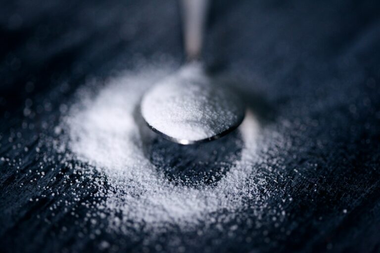 Refined white cane sugar